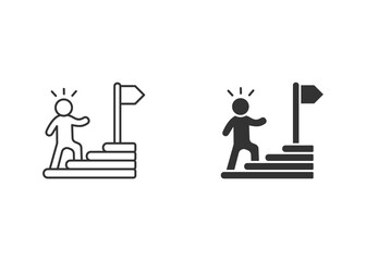 Achieve Icon Set Multiple Style Collection