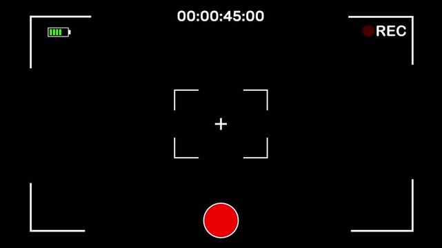 Camera Recording Viewfinder Overlay