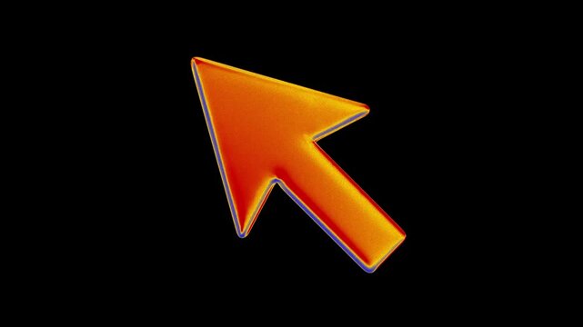 Heatmap Flecha One Icon Loop Animation