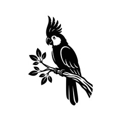 Obraz premium Parrot in a tree sp