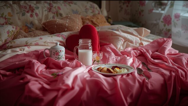 milk with cookies