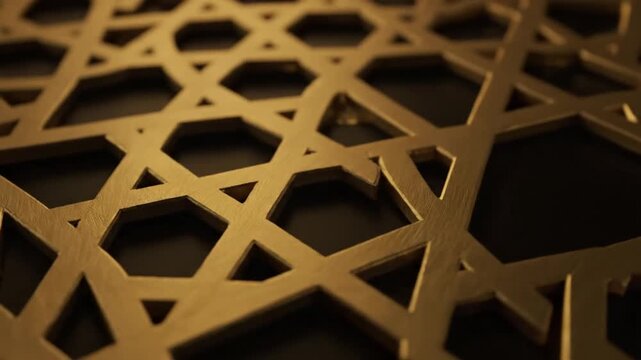 Ramadhan Kareem Intricate Geometric Patterns and Islamic Art Decor