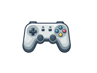 Game controller joystick icon illustration isolated on white background