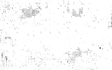 Obraz premium Black and white Grunge halftone vector. Distress overlay texture. Abstract surface dust and rough background concept