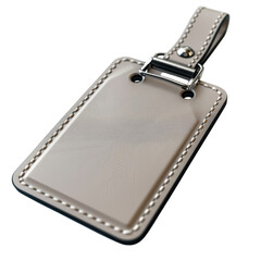 Luggage tag with a simple design and detail