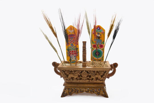 Chemar bo offering representing tibetan new year losar prosperity wishes