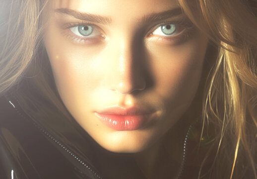 Cinematic Glow Light Photo Effect
