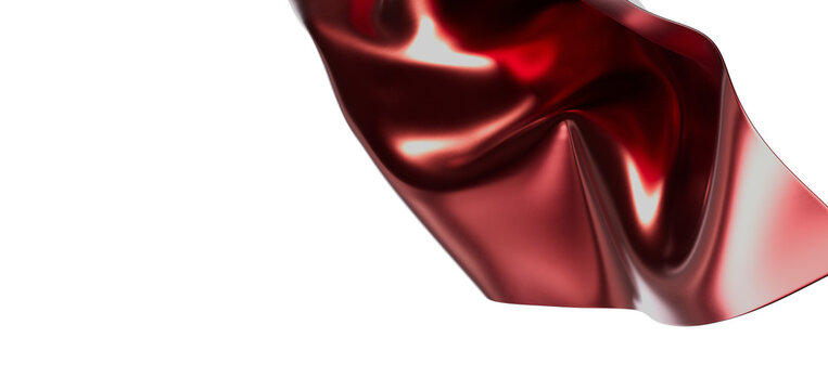 Abstract and elegant red metallic surface. Perfect for design and background usage. Suitable for cr