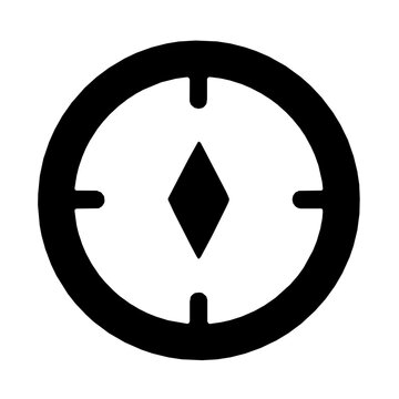 Compass IMU Calibration Drone Hardware Icon