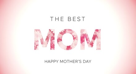Obraz premium Happy mother's day greeting card