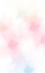Pastel pink and yellow gradient sky with clouds background