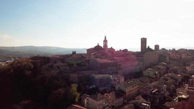 jesi, Italy, city view, medieval city, medieval walls, Medieval Architecture, Ancient History, OldTownCharm, Cobblestone Streets, Castle Life, Historical Gem, panorama, landscape, aerial shot, Travel