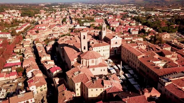 jesi, Italy, city view, medieval city, medieval walls, Medieval Architecture, Ancient History, OldTownCharm, Cobblestone Streets, Castle Life, Historical Gem, panorama, landscape, aerial shot, Travel