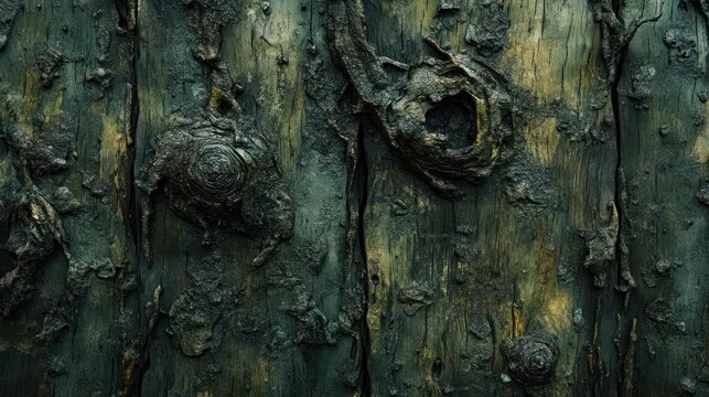 Weathered wood planks close-up