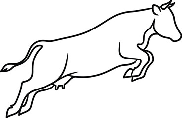 Obraz premium Running bull