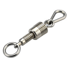 Fishing Swivel Connector Isolated on Transparent Background PNG