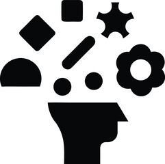 diamond silhouette vector illustration on transparent background