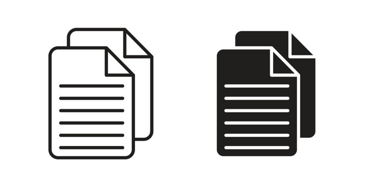 Document icon vector design. Vector elements for infographic web