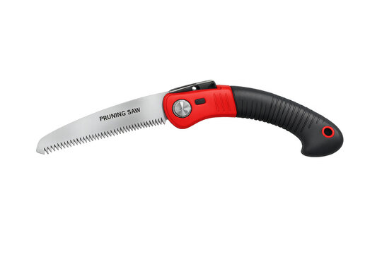 Folding pruning saw for gardening and horticulture tasks