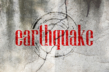 Fototapeta premium earthquake background
