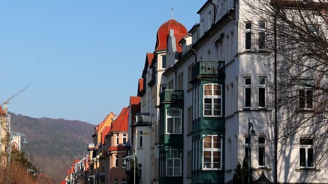 historic city jena in thuringia germany 4k 25fps video