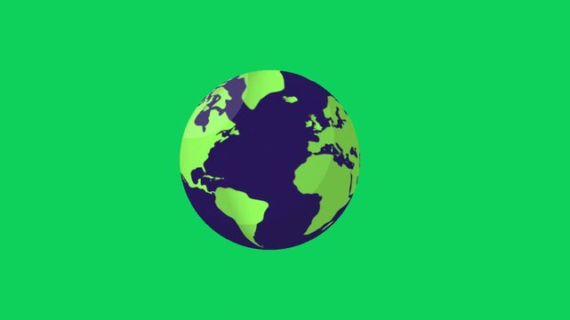 3D Photorealistic Globe of Planet Earth | High-Detail HD and 8K Illustration