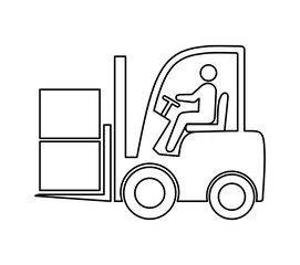 Ikona w&oacute;zka widłowego