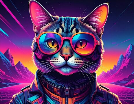 Gato estiloso 