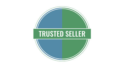Trusted Seller Emblem for Business and Commerce.