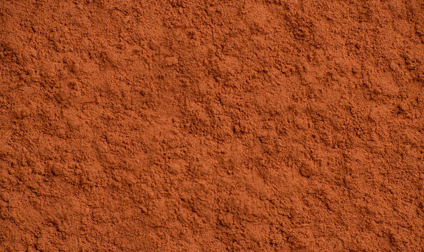 Cocoa powder texture background