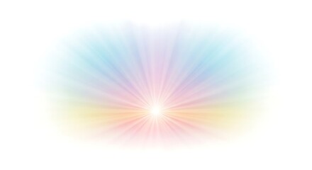 Fototapeta premium An explosion of vibrant colors, radiating outwards from a central point.