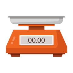 Modern electric kitchen scale