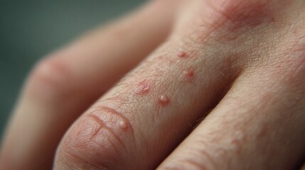 Prurigo Nodularis. Firm, intensely itchy nodules on the extremities from chronic scratching