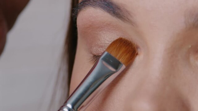 Makeup Application CloseUp An InDepth Detailed Process for Achieving Flawless Eye Looks