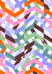 The background image uses lines and combinations, uses a variety of colors, can be used in graphics.