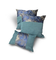 Set of modern decorative pillows	