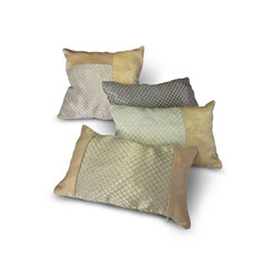Set of modern decorative pillows	