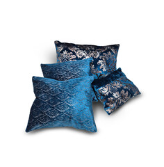 Set of modern decorative pillows	
