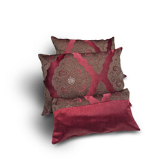 Set of modern decorative pillows	