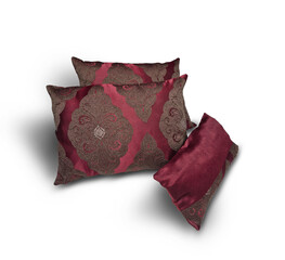 Set of modern decorative pillows	