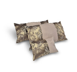 Set of modern decorative pillows	
