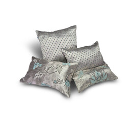 Set of modern decorative pillows	