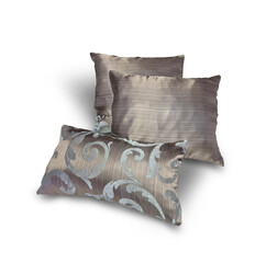 Set of modern decorative pillows	