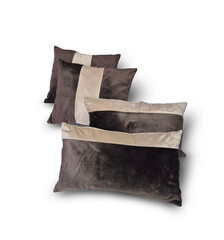 Set of modern decorative pillows	