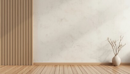 Interior background 3d render