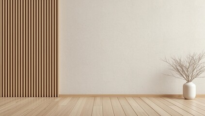 Interior background 3d render