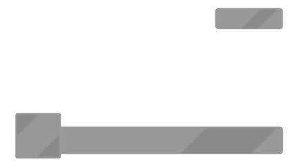 動画テロップ素材：スケルトン