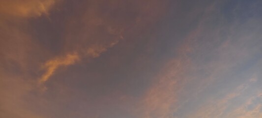 Fototapeta premium clouds in the sky sunset