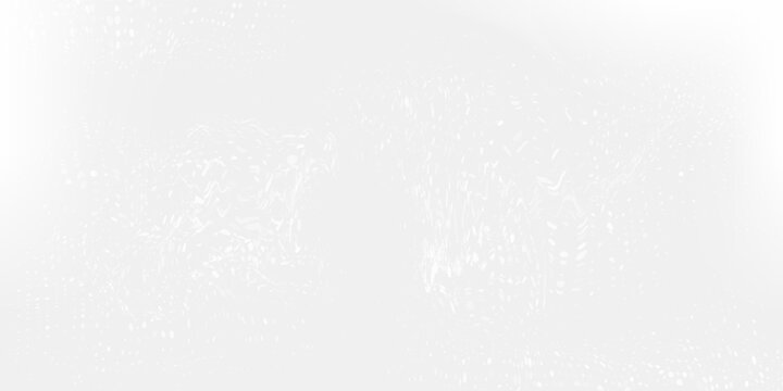 Dot white gray wave light technology texture background. Abstract big data digital concept. 3d rendering.