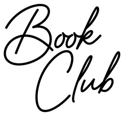Book Club | Reading | Vector Book Design